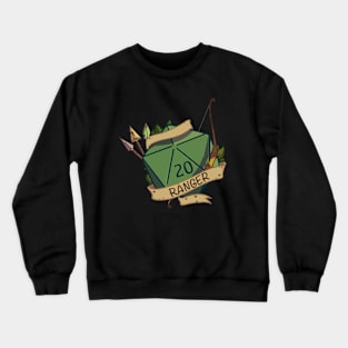 Dnd Ranger D20 dice Crewneck Sweatshirt